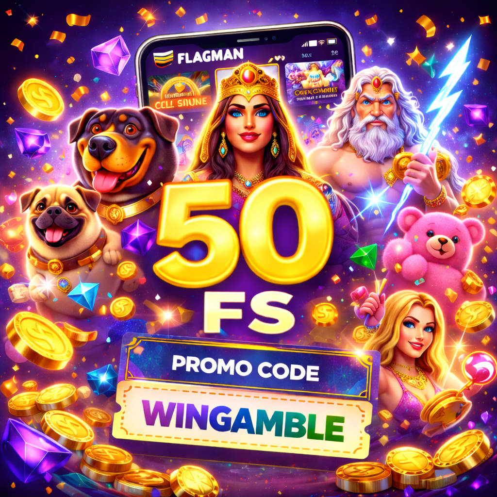 50 фриспинов для новых игроков в FLAGMAN Casino